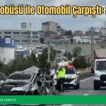 Yolcu Otobüsü ile Otomobil Çarpıştı: 3 Yaralı
