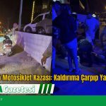 Kaldırıma Çarparak Düştüler, 2 Kişi Yaralandı