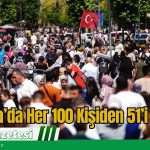 Muğla’da Her 100 Kişiden 51’i Erkek