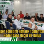 Muğlaspor Yönetimi Haftalık Toplantısını Yaptı: Hedef Daha Güçlü Bir Kulüp