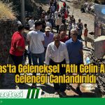 Milas’ta Geleneksel “Atlı Gelin Alma” Geleneği Canlandırıldı